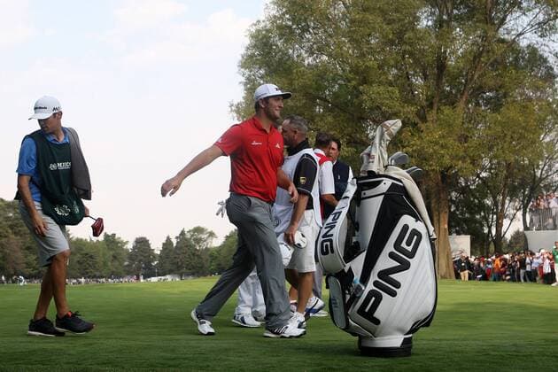 Spanish golfer Jon Rahm in action during the World Golf Championship s final at the Chapultepec Club in Mexico City, Mexico, 05 March 2017. WORLD GOLF CHAMPIONSHIP IN MEXICO !ACHTUNG: NUR REDAKTIONELLE NUTZUNG!  Copyright: xAlexxCruzx MEX67 20170306-636243654263379112