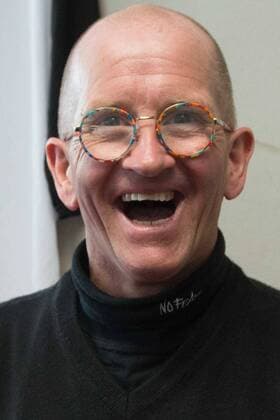 March 5, 2017 - Calgary, Alberta, CAN - Eddie the Eagle Edwards poses for a photo during a news conference at the Calgary Olympic Park in Calgary Alberta, Eddie The Eagle Soars in Calgary - ZUMAr123 77629598st Copyright: xBadenxRothx