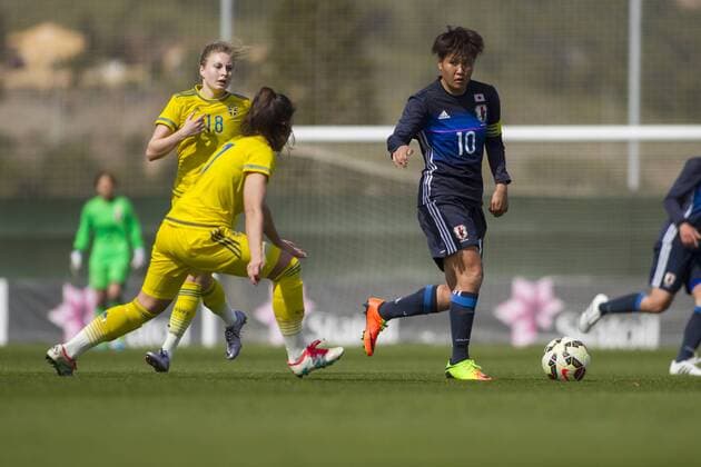 Ayaka Michigami, Woman U23 5 Nations Tournament, match JAPAN vs SWEDEN, La Manga Club, Murcia, Spains, 06-03-2017  xPascu_Mendezx xx
