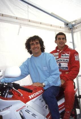 1988 Alain Prost Ayrton Senna Motorbike San Marino ÂGPL 1004_15_GPL05845