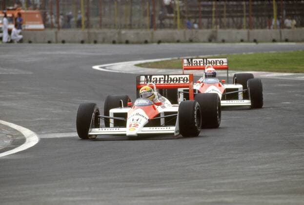 1988 Alain Prost Ayrton Senna Mexico ÂGPL 1004_15_GPL05847