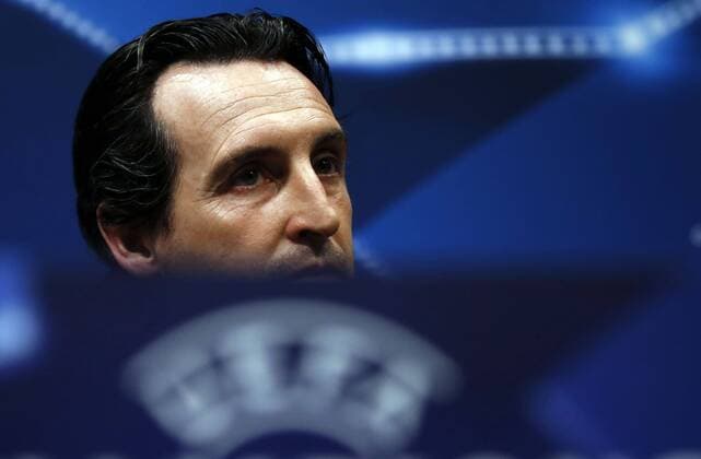 Fußball, CL, Paris St. Germain PK Paris Saint Germain s Spanish head coach Unai Emery during a press conference PK Pressekonferenz held at Camp Nou stadium in Barcelona, northeastern Spain, 07 March 2017. FC Barcelona Barca will face PSG in a UEFA Champions League round of 16 second leg match at the Camp Nou stadium on 08 May. PRESS CONFERENCE OF PARIS SAINT GERMAIN !ACHTUNG: NUR REDAKTIONELLE NUTZUNG!  Copyright: xALBERTOxESTEVEZx 20170307-636245091095809238
