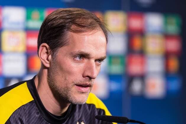 Dortmund, Deutschland 07.03.2017, UEFA Champions League - 2016 17, Pressekonferenz zum Spiel BV Borussia Dortmund - Benfica Lissabon, Trainer Thomas Tuchel (BVB) im Interview ( DeFodi507