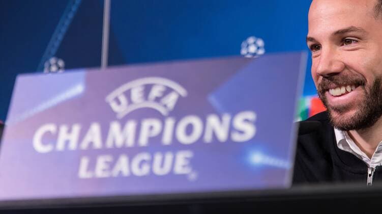 Dortmund, Deutschland 07.03.2017, UEFA Champions League - 2016 17, Pressekonferenz zum Spiel BV Borussia Dortmund - Benfica Lissabon, Gonzalo Castro (BVB) im Interview ( DeFodi507