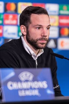 Dortmund, Deutschland 07.03.2017, UEFA Champions League - 2016 17, Pressekonferenz zum Spiel BV Borussia Dortmund - Benfica Lissabon, Gonzalo Castro (BVB) im Interview ( DeFodi507