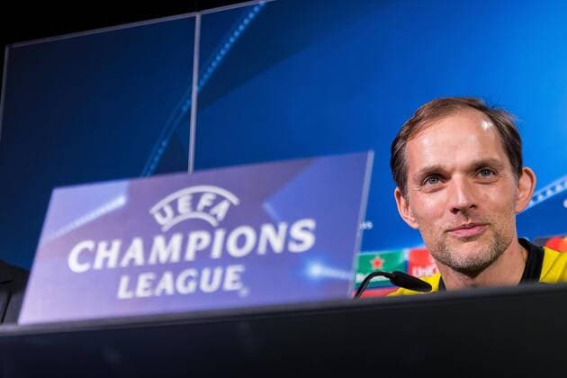 Themen der Woche - SPORT Bilder des Tages - SPORT Dortmund, Deutschland 07.03.2017, UEFA Champions League - 2016 17, Pressekonferenz zum Spiel BV Borussia Dortmund - Benfica Lissabon, Trainer Thomas Tuchel (BVB) im Interview ( DeFodi507