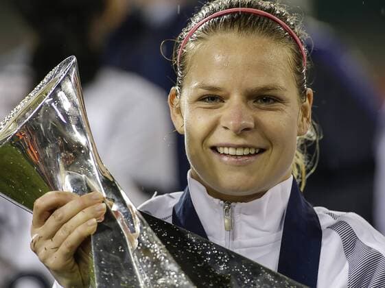 March 7, 2017: French Women s national team Nationalteam Midfielder 9 Eugenie Le Sommer hosts the trophy after a soccer match as part of the SheBelieve Cup 2017 between the United States and France at RFK Stadium in Washington DC. France defeats the United States, 3-0, to win the SheBelieve Cup. CSM SheBelieve Cup 2017: United States vs France MAR 07 - ZUMAc04_ 20170307_zaf_c04_085 Copyright: xJustinxCooperx