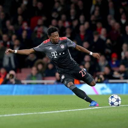 David Alaba (FC Bayern Muenchen 27), Arsenal FC - FC Bayern Muenchen, UEFA Champions League, Achtelfinale, Fussball, 07.03.2017, London Copyright: xLangerx xEibner-Pressefotox EP_HLR