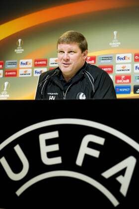 Gent s head coach Hein Vanhaezebrouck pictured during a press conference PK Pressekonferenz of Belgian soccer team KAA Gent, Wednesday 08 March 2017, in Gent. Tomorrow Gent is playing a first-leg game of 1 8 finals of the Europa League competition against Belgian club KRC Genk. JASPERxJACOBS  x05060704x