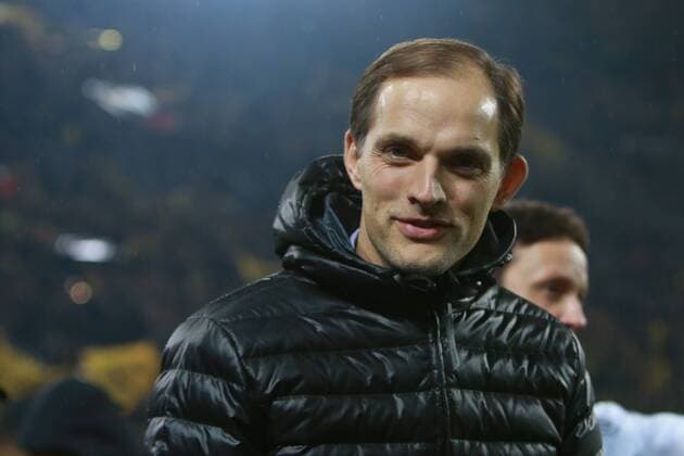 08.03.2017, xkvx, Fussball Champions League, Borussia Dortmund - Benfica Lissabon, emspor, v.l. Trainer Thomas Tuchel (BVB Borussia Dortmund) Dortmund