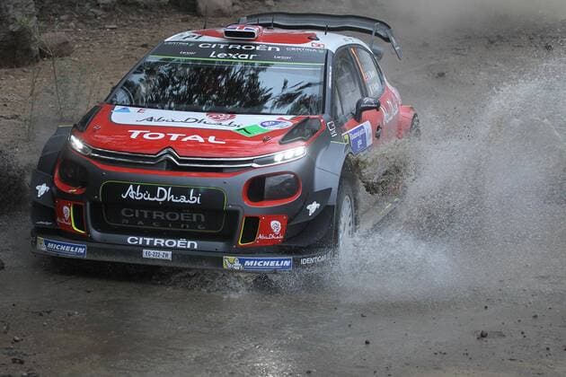 Stephene Lefebvre , France, drives his Citroen C3 WRC Motorsport Rallye WM during a practice of Rally Guanajuato 2017 in Leon, Guanajuato state, Mexico, 08 March 2017. Rally Guanajuato 2017 !ACHTUNG: NUR REDAKTIONELLE NUTZUNG!  Copyright: xUlisesxRuizxBasurtox MEX245 20170309-636246352306043757