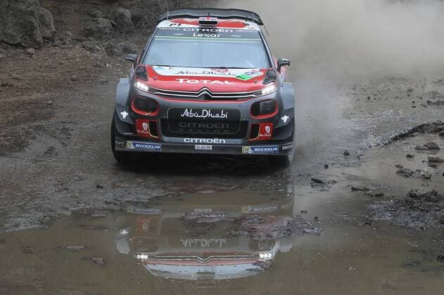Kris Meeke of Britan drives his Citroen C3 WRC Motorsport Rallye WM during a practice of Rally Guanajuato 2017 in Leon, Guanajuato state, Mexico, 08 March 2017. Rally Guanajuato 2017 !ACHTUNG: NUR REDAKTIONELLE NUTZUNG!  Copyright: xUlisesxRuizxBasurtox MEX245 20170309-636246353023322561
