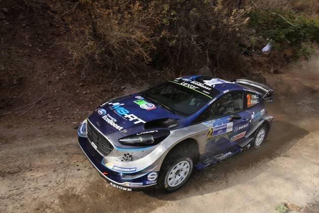 Ott Tanak, Estonia, drives his Ford Fiesta WRC Motorsport Rallye WM during a practice of Rally Guanajuato 2017 in Leon, Guanajuato state, Mexico, 08 March 2017. Rally Guanajuato 2017 !ACHTUNG: NUR REDAKTIONELLE NUTZUNG!  Copyright: xUlisesxRuizxBasurtox MEX245 20170309-636246353705345817