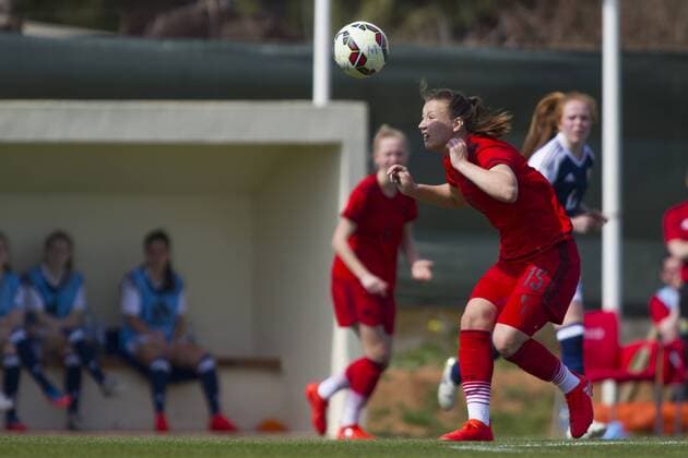 Tanja Pawollek, Woman U19 5 Nations Tournament, match GERMANY vs SCOTLAND, La Manga Club, Murcia, Spains, 07-03-2017  xPascu_Mendezx xx