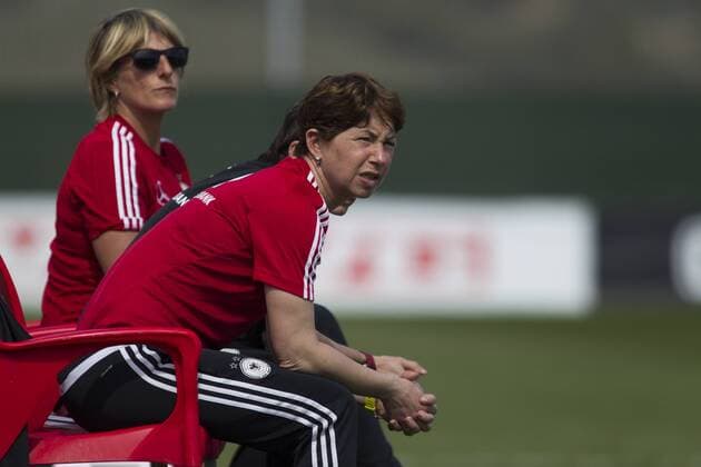 Coach Germany Maren Meinert, Woman U19 5 Nations Tournament, match GERMANY vs SCOTLAND, La Manga Club, Murcia, Spains, 07-03-2017  xPascu_Mendezx xx
