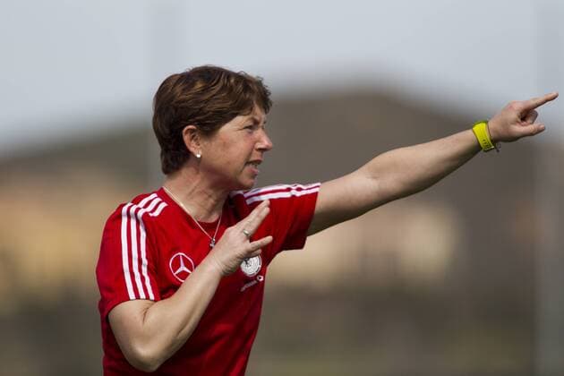 Coach Germany Maren Meinert, Woman U19 5 Nations Tournament, match GERMANY vs SCOTLAND, La Manga Club, Murcia, Spains, 07-03-2017  xPascu_Mendezx xx
