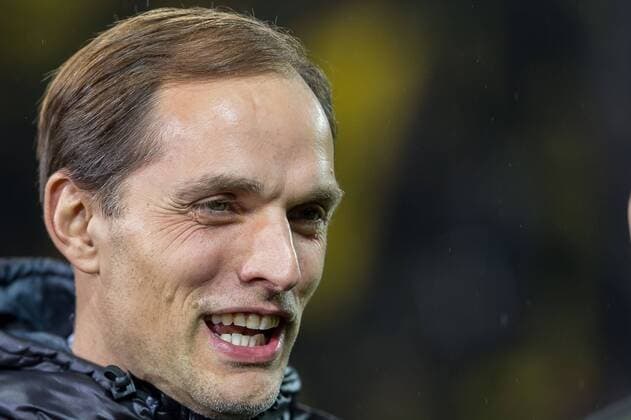 Dortmund, Germany 08.03.2017, UEFA Champions League - 2016 17 Season, Round of 16, Second leg, BV Borussia Dortmund - Benfica Lissabon, Trainer Thomas Tuchel (BVB) guckt ( DeFodi048