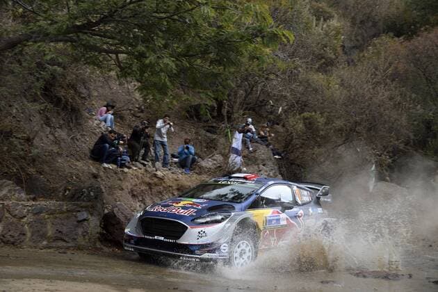 WRC Motorsport Rallye WM Rally Guanajuato Mexico 09 - 12 March 2017 08.03.2017 - Sebastien Ogier (FRA)-Julien Ingrassia (FRA) Ford Fiesta WRC, M World Rally Team 