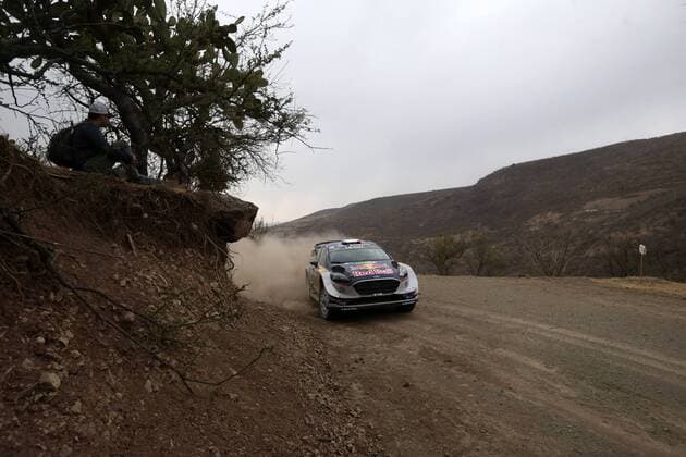 WRC Motorsport Rallye WM Rally Guanajuato Mexico 09 - 12 March 2017 08.03.2017 - Sebastien Ogier (FRA)-Julien Ingrassia (FRA) Ford Fiesta WRC, M World Rally Team 
