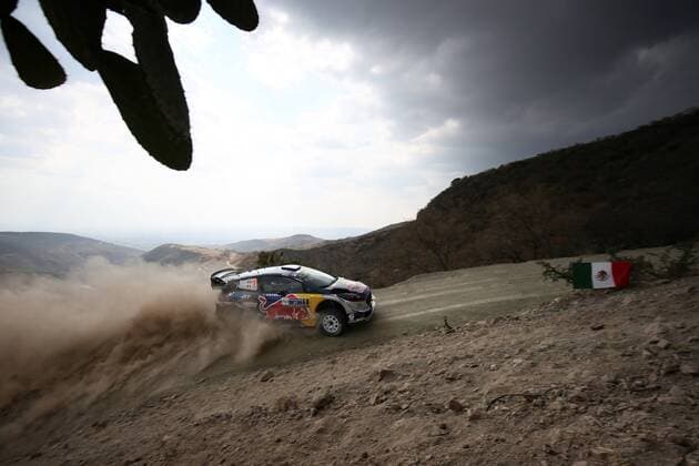 WRC Motorsport Rallye WM Rally Guanajuato Mexico 09 - 12 March 2017 08.03.2017 - Sebastien Ogier (FRA)-Julien Ingrassia (FRA) Ford Fiesta WRC, M World Rally Team 