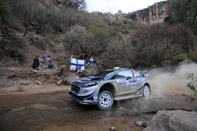 WRC Motorsport Rallye WM Rally Guanajuato Mexico 09 - 12 March 2017 08.03.2017 - Ott Tanak (EAU)-Martin Jarveoja (EST),Ford Fiesta WRC, M World Rally Team 
