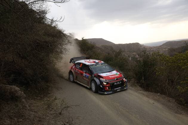 WRC Motorsport Rallye WM Rally Guanajuato Mexico 09 - 12 March 2017 08.03.2017 - Stephane Lefebvre (FRA)-Gabin Moreau (FRA) Citroen DS3, Citroen Total Abu Dhabi WRT 