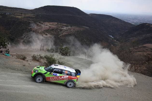 WRC Motorsport Rallye WM Rally Guanajuato Mexico 09 - 12 March 2017 08.03.2017 - Valeriy Gorban (UKR)-Sergei Larens (EST) BMWMini John Cooper Works, Eurolamp World Rally Team 
