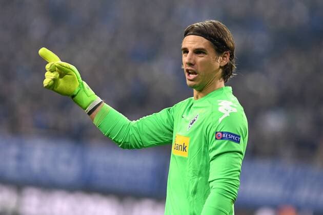 Fussball, UEFA Europa League, Saison 2016 2017, Achtelfinale ,Spiel 1, FC Schalke 04 vs Borussia Mönchengladbach 09.03.2017, Veltinsarena Gelsenkirchen, Borussia Mönchengladbach, Yann Sommer,