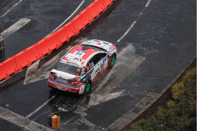 March 9, 2017 - Mexico - EUM20170309DEP26.JPG.CIUDAD DE MEXICO Rally-Mexico.- 9 de marzo 2017. La explanada del Zocalo recibio, por primera vez, al Campeonato Mundial de Rally. La etapa inicial de la tercera fecha del WRC Motorsport Rallye WM se corrio en una ruta de 1.5 kilometros donde los automoviles sumaron sus primeros tiempos de los 898 kilometros totales que se desarrollara en Guanajuato. Foto: Agencia EL UNIVERSALRCC. Latin News - March 9, 2017  - ZUMAu78_ 20170309_zaf_u78_086 Copyright: xElxUniversalx