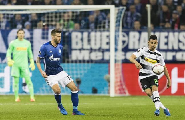 Gelsenkirchen, 09.03.2017 Timothee Kolodziejczak (BMG) FC Schalke 04 - Borussia Mönchengladbach