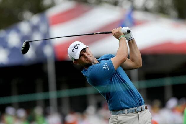 March 10, 2017 - Palm Harbor, Florida, U.S. - DOUGLAS R. CLIFFORD Times.Wesley Bryan tries drives the ball at 14 while playing in the second round of the Valspar Golf Championship at Innisbrook Resort and Golf Club s Copperhead Course on Thursday (3 9 17) in Palm Harbor. Florida News - March 10, 2017 - ZUMAs70_ 77763100st Copyright: xDouglasxR.xCliffordx