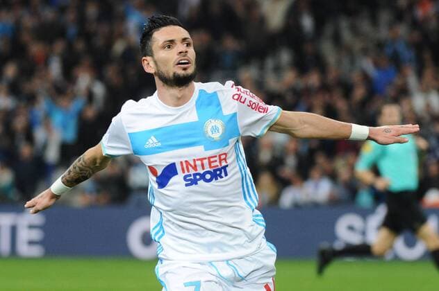 Torjubel - Cabella (OM) FOOTBALL : Olympique Marseille vs SCO Angers - Ligue1 - 10 03 2017 FranckPennant Panoramic 