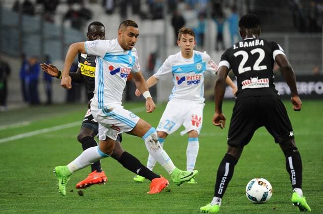 Payet (OM) FOOTBALL : Olympique Marseille vs SCO Angers - Ligue1 - 10 03 2017 FranckPennant Panoramic 