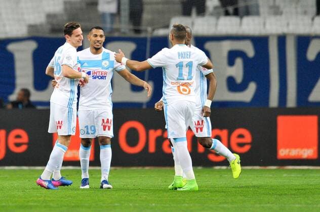 19 WILLIAM VAINQUEUR (om) - 26 FLORIAN THAUVIN (om) - FOOTBALL : Olympique Marseille vs SCO Angers - Ligue 1 - 10 03 2017 FEP Panoramic 