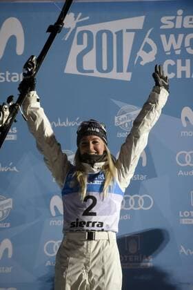 Australian Danielle Scott, silver medal, after the Women s Final Aerials of the FIS Freestyle Ski and Snowboard World Championships 2017 in Granada, Andalusia, Spain, 10 March 2017. FIS FREESTYLE SKI AND SNOWBOARD WORLD CHAMPIONSHIPS IN GRANADA !ACHTUNG: NUR REDAKTIONELLE NUTZUNG!  Copyright: xMiguelxÁngelxMolinax GRA001 20170310-636247826740513238