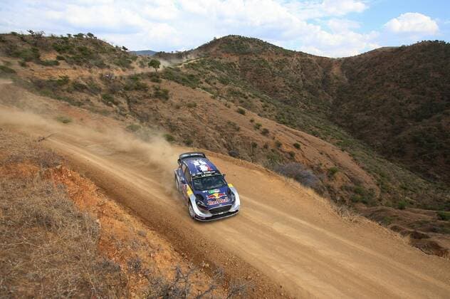 French Sebastien Ogier drives his Ford Fiesta WRC Motorsport Rallye WM during the second day of 14th annual Mexico Rally, in Leon, Mexico, 10 March 2017. 2017 Mexico Rally !ACHTUNG: NUR REDAKTIONELLE NUTZUNG!  Copyright: xUlisesxRuizxBasurtox MEX303 20170311-636247974344829188