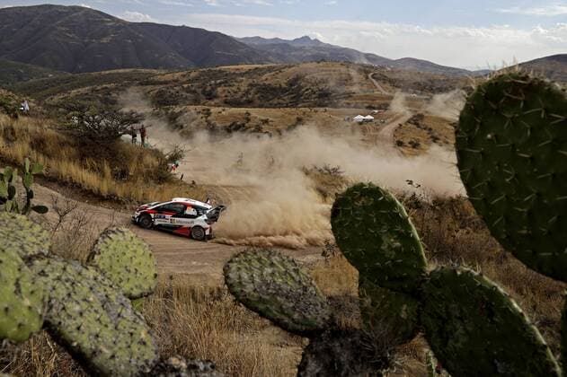 Jari-Matti Latvala (FIN), Miikka Anttila (FIN) Toyota Yaris WRC Motorsport Rallye WM WRC Rally Mexico 2017 Rally Mexico 2017