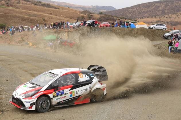 Finnish pilot Jari-Matti Latvala rides his Toyota Yaris WRC Motorsport Rallye WM during the Half Moon stage at the 14th World Rally Championship in Leon, Guanajuato state, Mexico, 11 March 2017. 14TH WORLD RALLY CHAMPIONSHIP IN MEXICO !ACHTUNG: NUR REDAKTIONELLE NUTZUNG!  Copyright: xUlisesxRuizxBasurtox MEX001 20170311-636248581222845626