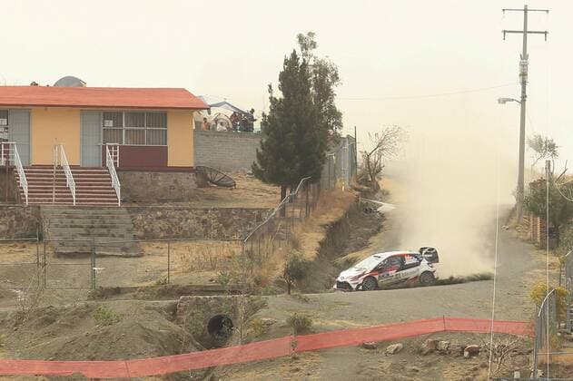 Finnish pilot Juho Hanninen rides his Toyota Yaris WRC Motorsport Rallye WM during the Half Moon stage at the 14th World Rally Championship in Leon, Guanajuato state, Mexico, 11 March 2017. 14TH WORLD RALLY CHAMPIONSHIP IN MEXICO !ACHTUNG: NUR REDAKTIONELLE NUTZUNG!  Copyright: xUlisesxRuizxBasurtox MEX001 20170311-636248592019155210