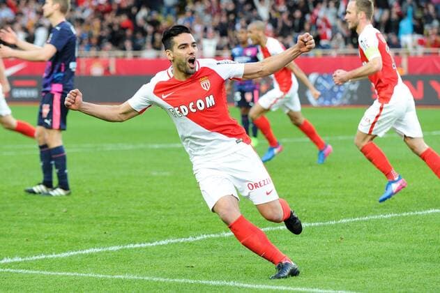 09 RADAMEL FALCAO (mon) - JOIE FOOTBALL : AS Monaco vs Girondins de Bordeaux - Ligue 1 - 11 03 2017 FEP Panoramic 