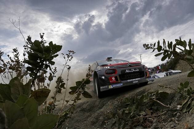 Motorsport, Rallye Mexiko Kris Meeke (GB), Paul Nagle (IRL) Citroen C3 WRC Motorsport Rallye WM WRC Rally Mexico 2017 Rally Mexico 2017