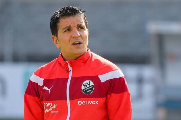 Kenan Kocak (Trainer, Cheftrainer, SVS), Porträt, Portrait, Fussball, 2.Bundesliga, SV Sandhausen - SpVgg Greuther Fürth, xozx
