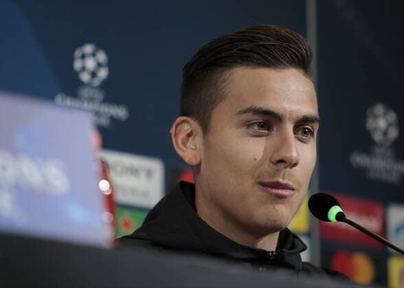 March 13, 2017 - Turin, Italy - Paulo Dybala during the press conference PK Pressekonferenz before Champions League match between Juventus v Porto, in Turin, on March 13, 2016 Juventus v FC Porto - UEFA Champions League Round of 16: Second Leg Previews  - ZUMAn230 20170313_zaa_n230_149 Copyright: xLorisxRosellix