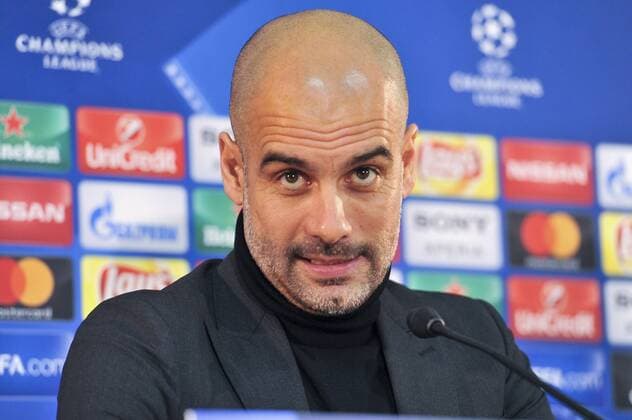 Pep Guardiola (Manchester City) FOOTBALL : PK - Manchester City - Champions League - 14 03 2017 NorbertScanella Panoramic 