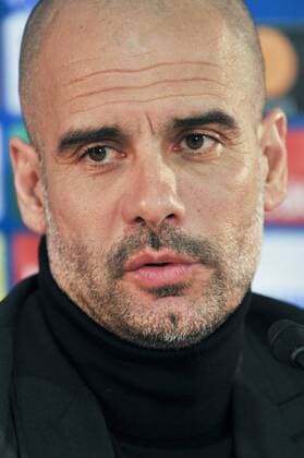 Pep Guardiola (Manchester City) FOOTBALL : PK - Manchester City - Champions League - 14 03 2017 NorbertScanella Panoramic 