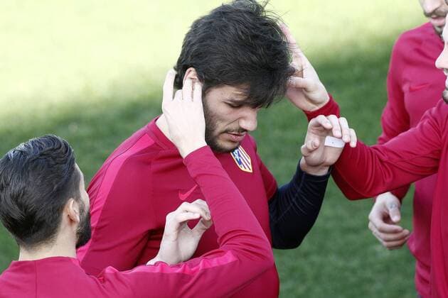 Atletico de Madrid s Andre Moreira during training session. March 14,2017.  (2017031402)