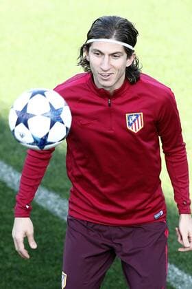 Atletico de Madrid s Filipe Luis during training session. March 14,2017.  (2017031401)