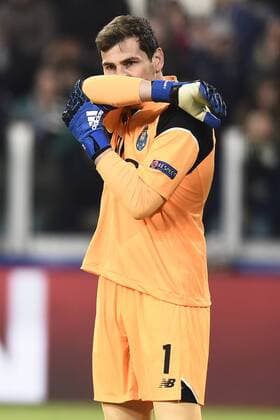 Fußball, CL, Juventus Turin - FC Porto 14 03 2017 - Champions League Juventus-Porto foto DanielexBuffa Image Pictured: Iker Casillas 