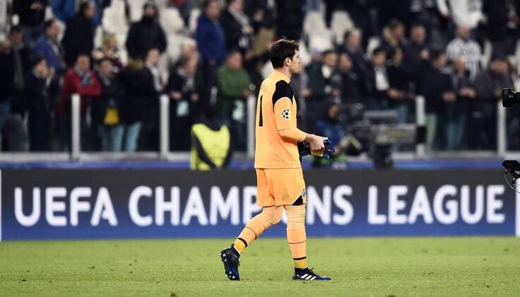 Fußball, CL, Juventus Turin - FC Porto Db Torino 14 03 2017 - Champions League Juventus-Porto foto Daniele Buffa Image nella foto: Iker Casillas 