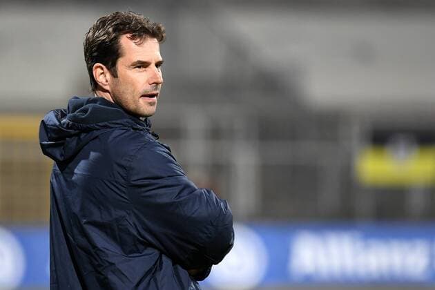Trainer Ralf Kellermann (Wolfsburg) Einzelbild, Aktion, Action, Fussball, DFB-Pokal der Frauen, Viertelfinale, FC Bayern München - VfL Wolfsburg, xslx